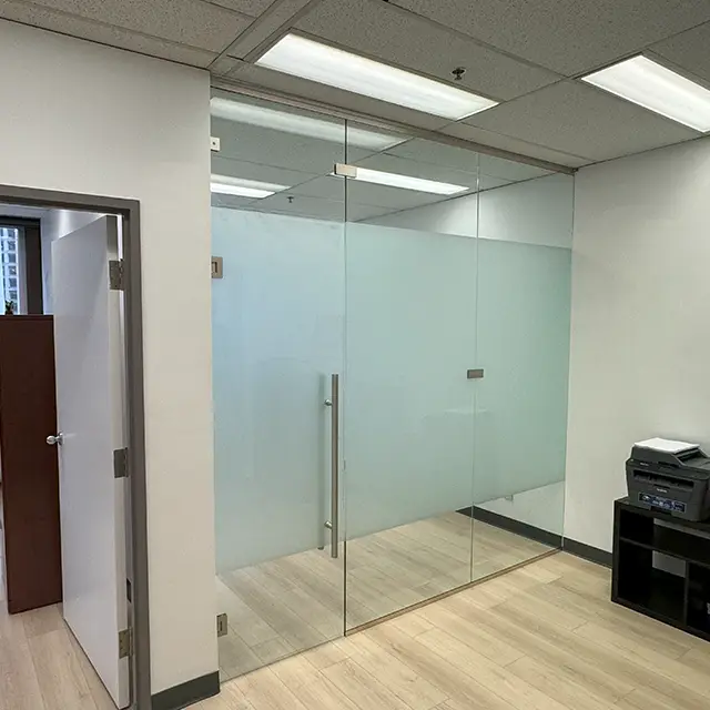 partition glass